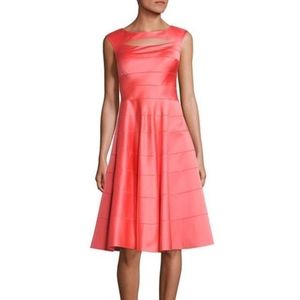 Kay Unger Paneled Aline formal cocktail Dress